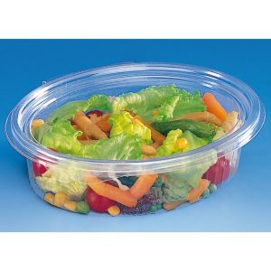Boite salade Ovale Elipack 500g + Couvercle