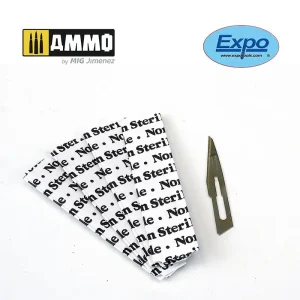 1 x Pack of 5 No. 11 Scalpel Blades