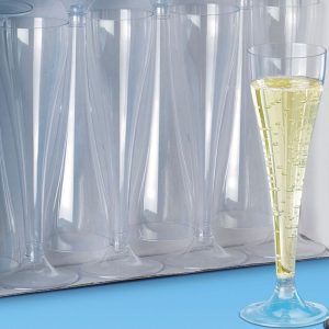 Flûte à Champagne transparente – 100 mL